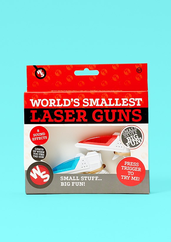 World's Smallest Laser Guns
